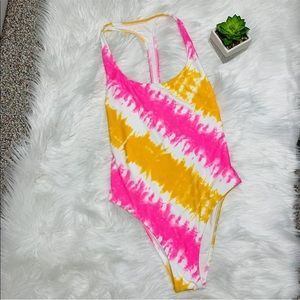 Aerie one piece tie dye swimsuit